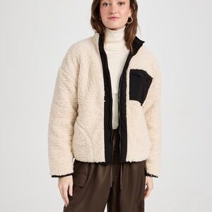 Z SUPPLY On The Go Sherpa Reversible Jacket size large